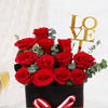 Buy 14 Red Roses Valentine's Day Box Arrangement