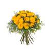20 Short-stemmed Yellow Roses Online