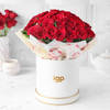 Gift 50 Dutch Red Roses Valentine's Day Arrangement
