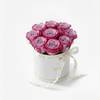 Buy 9 Purple Roses Flower Box