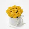 Buy 9 Yellow Roses Flower Box