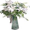 Arrangement of White Liliums Online