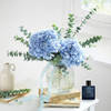 Buy Blue Hues And Fragrance Of Sophistication