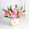 Gift Blush Lily Floral Arrangement