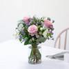 Bouquet of roses and mixed flowers with decorative greenery Online