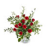 Bouquet with 12 red roses