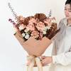 Buy Coffee Hues Elegant Bouquet