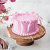 Buy Cute Bow Cake And Lavish Arrangement Combo