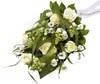 Funeral spray Florist's Choice with ribbon Online