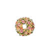 Funeral Wreath Pastels w ribbon 248026