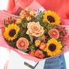 Joyful Autumn Sunflower Bouquet. Online