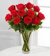Long Stem Red Rose Arrangement
