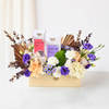 Buy Luxe Blooms And Gourmet Charm Arrangement