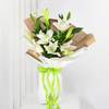 Pristine Lily Elegance Small Bouquet