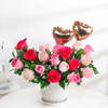 Gift Rosy Delight Arrangement