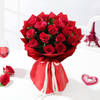 Shop Ruby Romance-10 Red Rose Flower Bouquet