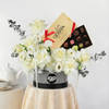 Buy Serene Grace Blooms And Chocolate Indulgence Gift Combo