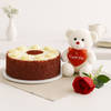 Teddy Velet Cake Online