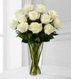 The White Rose Bouquet by FTD - VASE INCLUDED