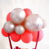 Buy Valentine's Day Roses, Teddy, And Balloons Arrangement