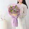 Gift Whispers Of Purple Elegance Bouquet