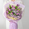 Buy Whispers Of Purple Elegance Bouquet
