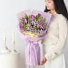 Whispers Of Purple Elegance Bouquet Online