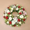 White Premium funeral wreath Online