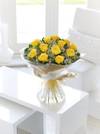 Yellow and Rose Hand Tied Online