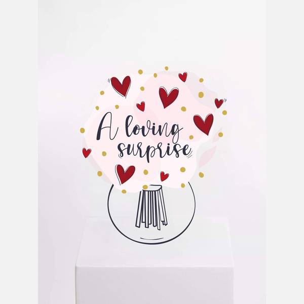 A loving surprise for mum