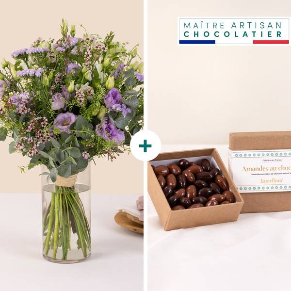 Blueberry bouquet and chocolate - Myrtille