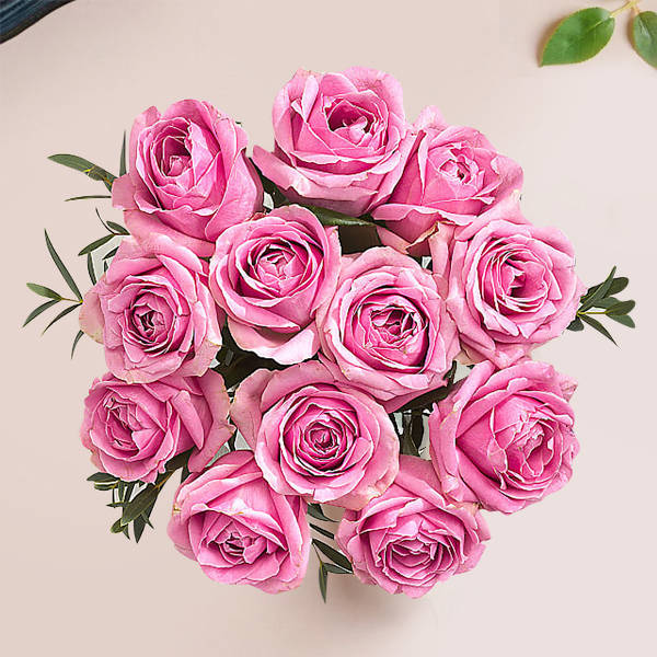 Blushing Beauty Pink Rose Bouquet