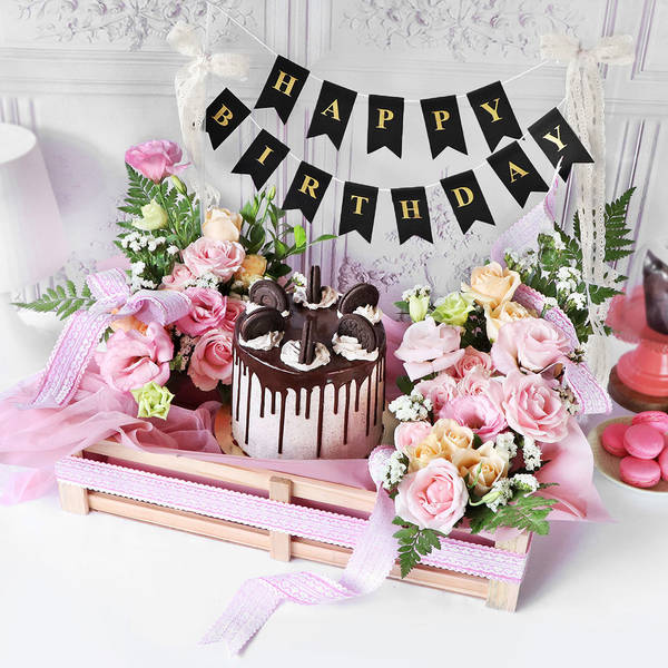 Lavish Birthday Blooms