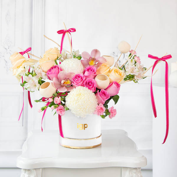 Lavish Exotic Floral Arrangement