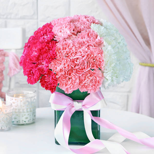 Ombre Smiles In A Vase