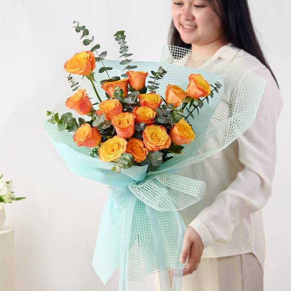 Orange Radiance Bouquet