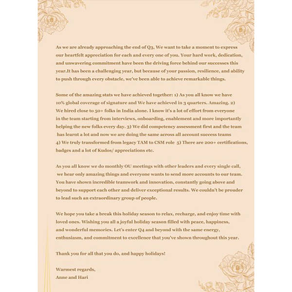 Salesforce Greeting card