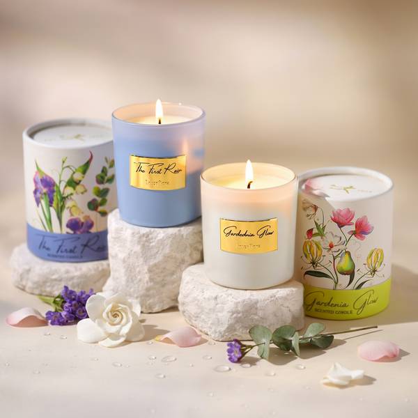 Scented Candles Set 150gms - The First Rain & Gardenia Glow