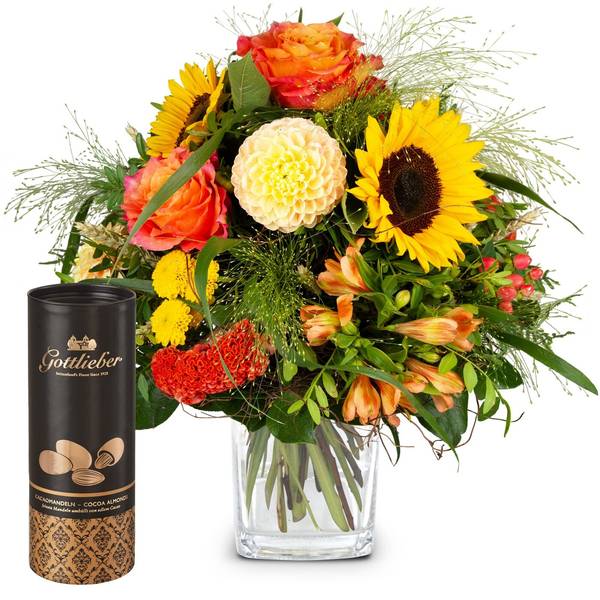 Smiley with Gottlieber cocoa almonds