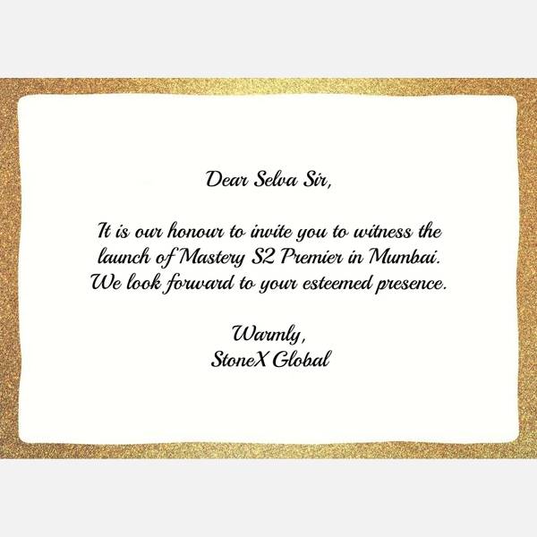 Stonex - Greeting card