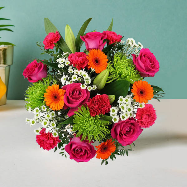 Vibrant Blossoms Floral Bouquet