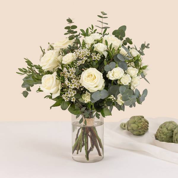 White and green bouquet