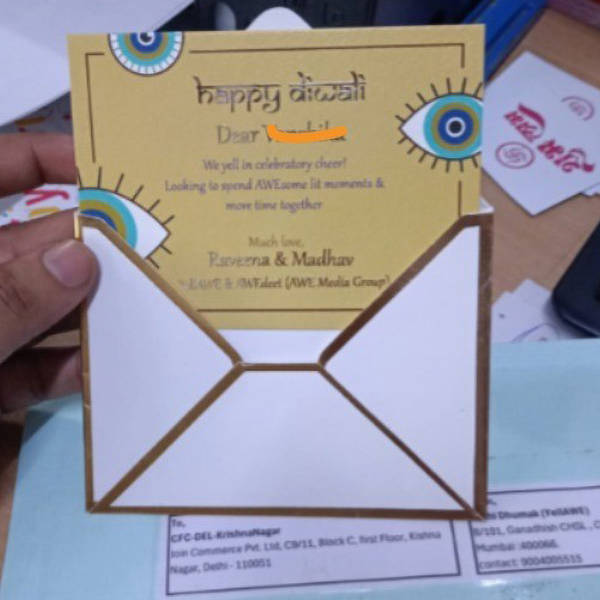 Yellawe Diwali Greeting Card