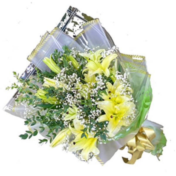 Yellow Lilies Bouquet